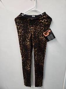 IMAN Global Leopard Color Leggings with side zippers (Size XS, New with tag)
