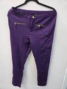 IMAN Womens Pants size 12 (New with a Tag) Color Purple
