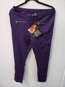 IMAN Womens Pants size 12 (New with a Tag) Color Purple