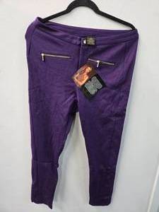IMAN Womens Pants size 12 (New with a Tag) Color Purple