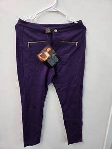 IMAN Womens Pants size 10 (New with a Tag) Color Purple