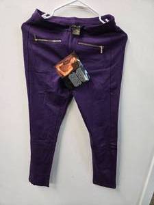 IMAN Womens Pants size 4 (New with a Tag) Color Purple