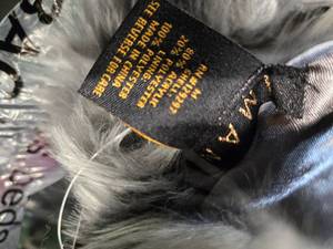 Product Name IMAN Long Sleeves Elegant Open Cardigan with Fur Vex ( Size M, New)