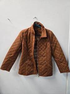IMAN Shell Elegant Dress Jacket  Size Small (S) Color Brown