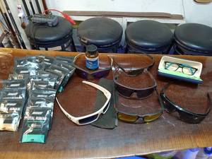 lot 65 image: mens sunglasses, Oakley, Spy and dietary supplements