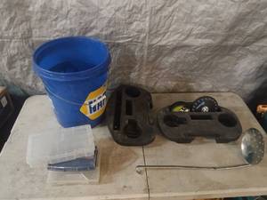lot 45 image: 2 Ice Fishing Hub Shelfs and related