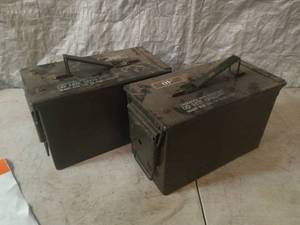 lot 42 image: 2 Ammo Cans