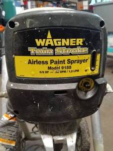 lot 125 image: Wagner Twin Stroke Airless paint sprayer