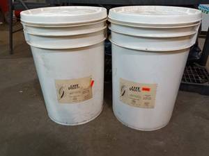 lot 71 image: 2- 46# buckets of Life Sprouts Hard Winter Wheat