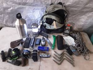 lot 17 image: Misc. CampingHunting Supplies