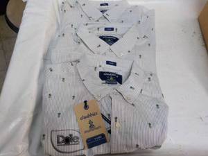 lot 7 image: 3 New Dole Shirts 2 size L, 1 size ...