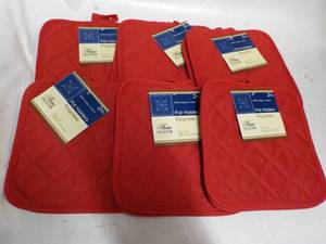 lot 8 image: 6 ct 2 pack Home Collection Pot Hol...