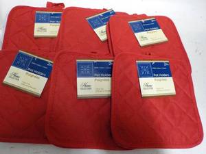 lot 10 image: 6 ct 2 pack Home Collection Pot Hol...