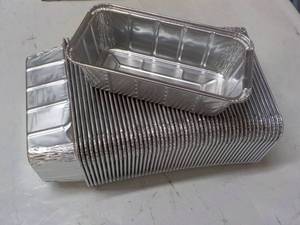 lot 13 image: 50 ct Aluminum Pans 8 x 4 x 2 12...