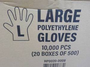 lot 24 image: Case of 10,000 size Large Single Us...