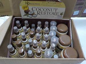 lot 28 image: 37 pc Display Natures Protein Coco...
