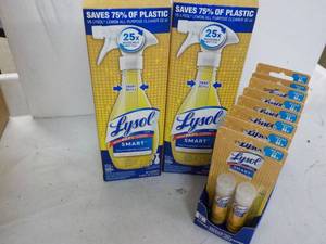 lot 92 image: 16 ct Lysol Smart Refills and 2 Spr...