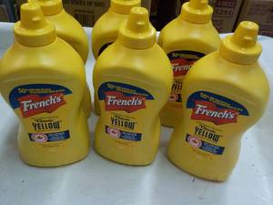 lot 100 image: 6 ct Frenchs Classic Yellow Mustard