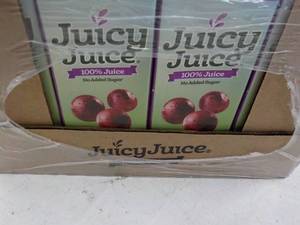 lot 105 image: 32 ct Grape Juicy Juice...