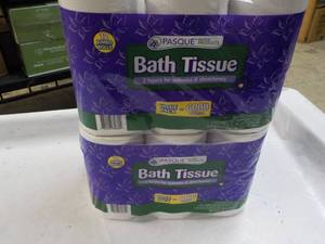 lot 116 image: 24 Rolls Pasque 2 Ply Bath Tissue...