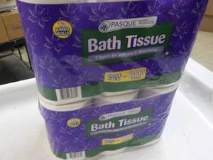 lot 119 image: 24 Rolls Pasque 2 Ply Bath Tissue...