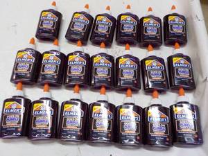 lot 161 image: 20 ct Elmers 4 oz School Glue...