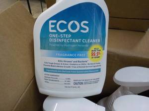 lot 179 image: 6 ct ECOS 24 oz Spray Bottles One-S...