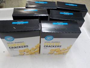 lot 198 image: 6 ct Happy Belly 12.4 oz boxes Whit...
