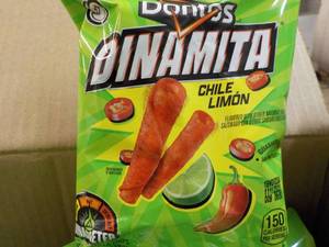 lot 207 image: 32 ct 3 12 oz bags Doritos Dinamit...