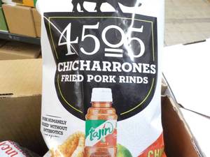 lot 209 image: 12 ct 2.25 oz bags 4505 Chicharrone...