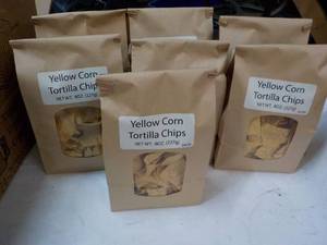 lot 211 image: 7 ct 8 oz bags Yellow Corn Tortilla...
