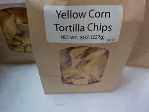 lot 213 image: 7 ct 8 oz bags Yellow Corn Tortilla...