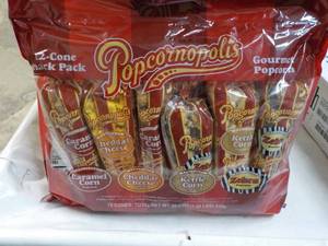 lot 215 image: 12 ct Popcornopolis Gourmet Popcorn...