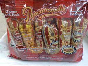 lot 218 image: 12 ct Popcornopolis Gourmet Popcorn...