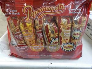 lot 220 image: 12 ct Popcornopolis Gourmet Popcorn...