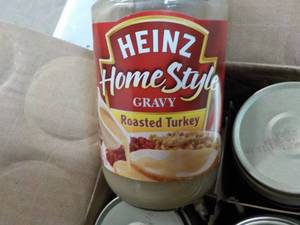 lot 259 image: 12 ct 12 oz Jars Heinz Roasted Turk...