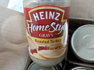 lot 260 image: 12 ct 12 oz Jars Heinz Roasted Turk...