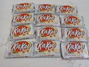 lot 296 image: Kit Kat White Chocolate Candy Bars