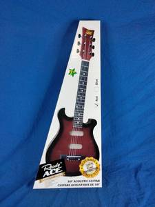 lot 69 image: Ready Ace 30 Acoustic Guitar - Sunburst Red