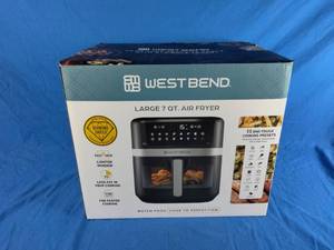 lot 60 image: West Bend 7-Qt. Air Fryer