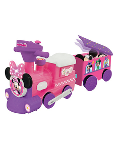 lot 86 image: Kiddieland Disney Minnie Mouse Ride-On Motorized Train With Track