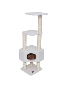 lot 88 image: Majestic Pet Bungalow 52 3-Tier Cat Tree