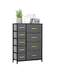 lot 96 image: 9-Drawer Vertical Storage Tower