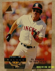 lot 9 image: TIM SALMON ROOKIE OF THE YEAR