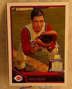 lot 12 image: JOHNNY BENCH