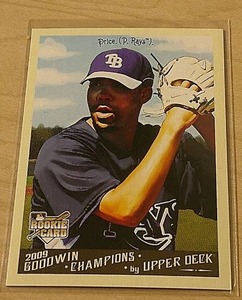 lot 88 image: DAVID PRICE ROOKIE CARD