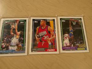 lot 104 image: BASKETBALL CARDS