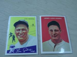 lot 115 image: LOU GEHRIG