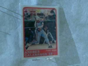 lot 131 image: ANDRES GALARRAGA
