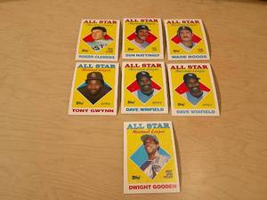 lot 158 image: BASEBALL CARDS